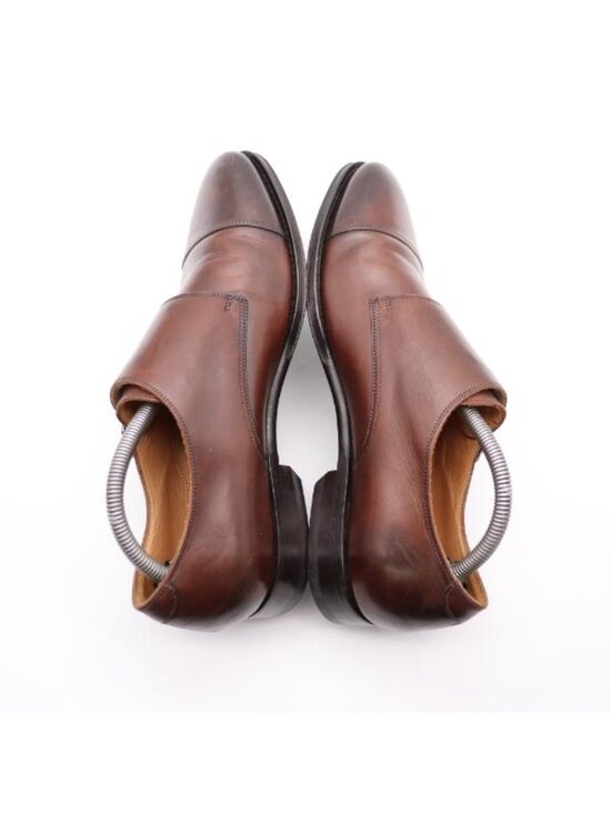 Suitsupply Double Monk Strap Shoes Men\'s Size 8.5 Dark Brown Leather Italy main image 11
